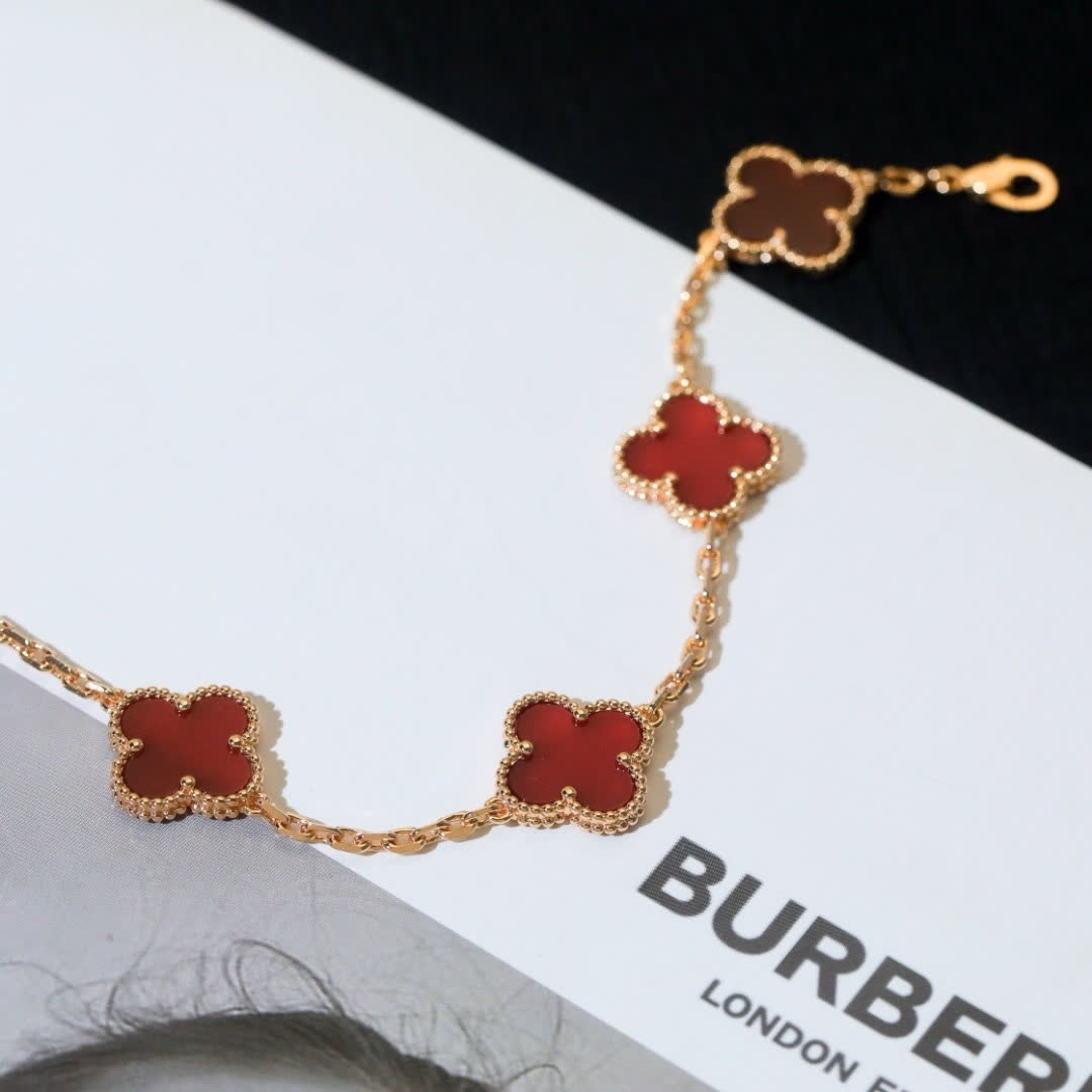 Van Cleef & Arpels Vintage Alhambra Gold Bracelet